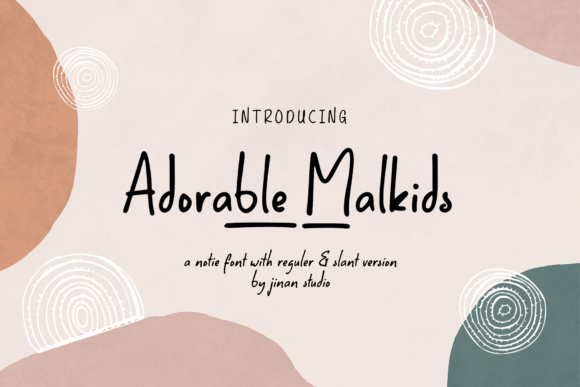 Adorable Malkids: A Playful Handwritten Typeface for Web Design
