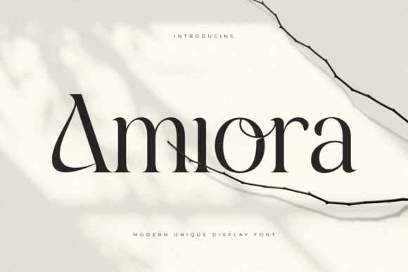 Amiora: The Elegant Serif Font for Handmade Branding