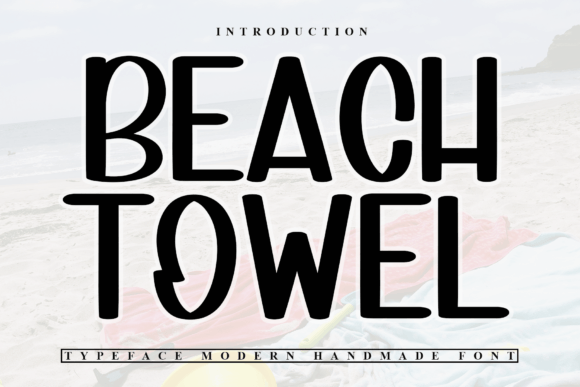 Beach Towel: A Fresh Handwritten Font for Editorial Design