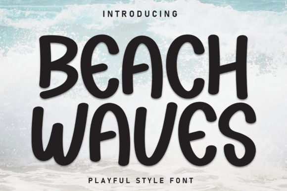 Beach Waves: The Sweet Handwritten Font for Your Creative Projects