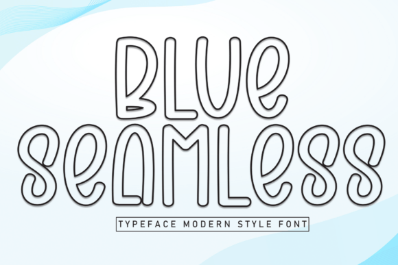 Blue Seamless: The Perfect Handwritten Font for Creative Makers