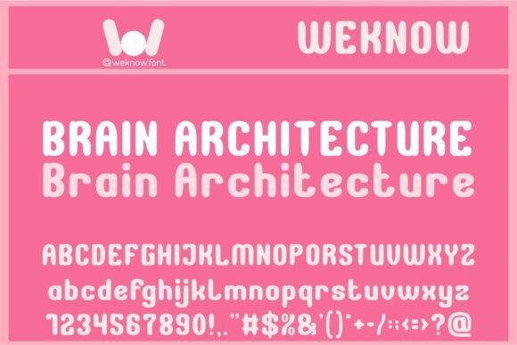 Brain Architecture: The Perfect Display Font for Small Business Branding