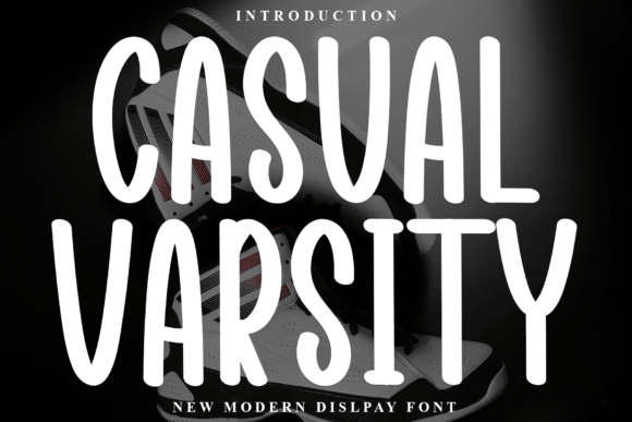 Casual Varsity: The Ultimate Display Font for Modern Projects
