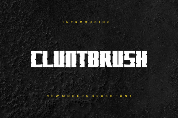 Cluntbrush: Bold Display Fonts for High-Impact Web Design