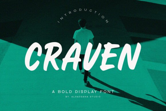 Craven: The Elegant Display Font for Handmade Brands