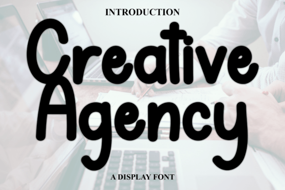 Creative Agency: A Bold Handwritten Font for Artistic Branding