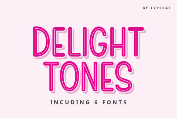 Delight Tones: The Playful Display Font for Scroll-Stopping Social Content