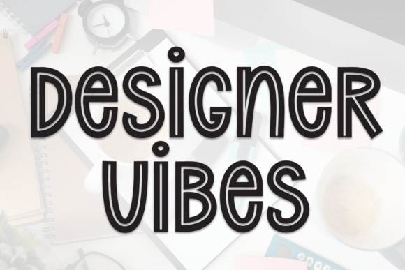 Designer Vibes: The Premium Display Font for Scroll-Stopping Content