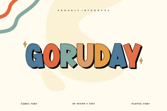 Goruday: The Bold Display Typeface for Modern Web Design