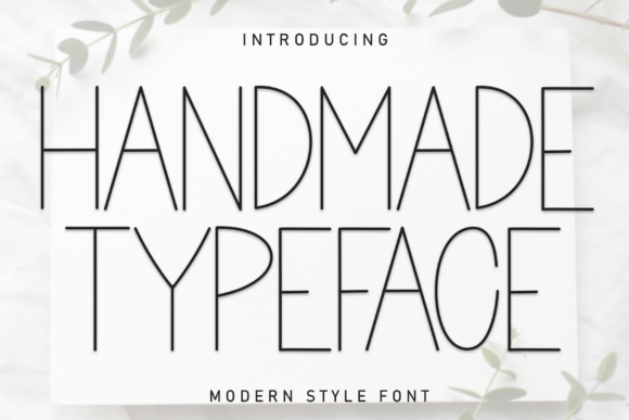 Handmade Typeface: The Creative Font for Authentic Branding