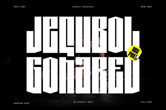 Jequbol Gohared: The Bold Display Font for Handmade Branding