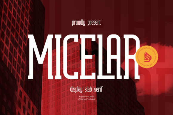 Micelar: The Bold Display Typeface for Handmade Branding