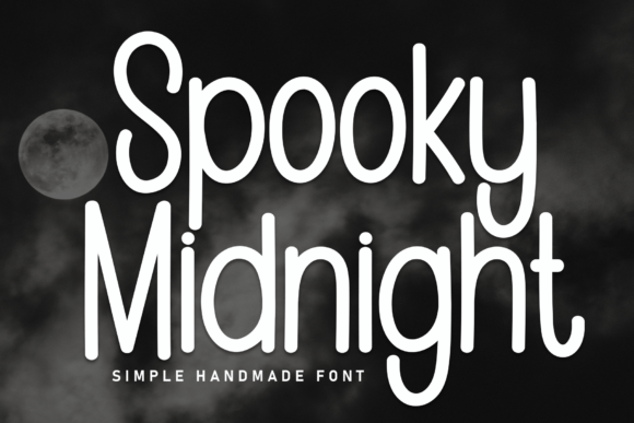 Midnight Spooky: The Perfect Halloween Display Font for Makers