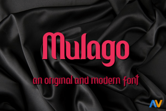 Mulago Display Font for Elegant Craft Projects