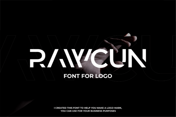 Rawcun: The Minimalist Sans Serif Font for Modern Branding