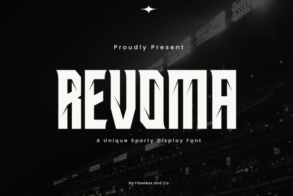 Revoma: A Dynamic Display Font for High-Energy Editorial Design