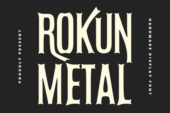 Rokun Metal: The Bold Display Font for High-Impact Campaign Headlines
