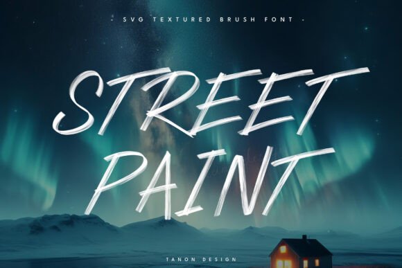Street Paint: The Textured Brush Font for Bold Digital Design